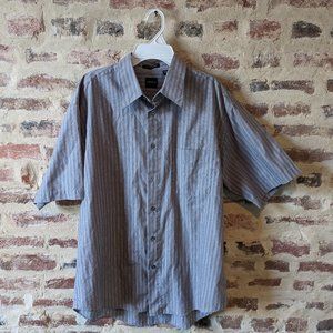 Grey Button up Shirt Size Medium